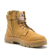 Steel Blue Argyle Zip Safety Boot-Wheat 